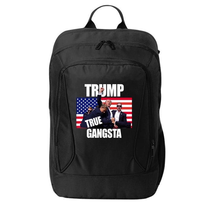 Trump The True Gangster Survived Association City Backpack