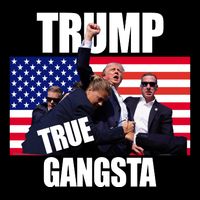 Trump The True Gangster Survived Association City Backpack