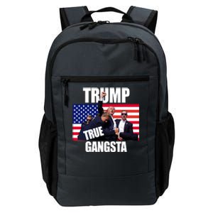 Trump The True Gangster Survived Association Daily Commute Backpack