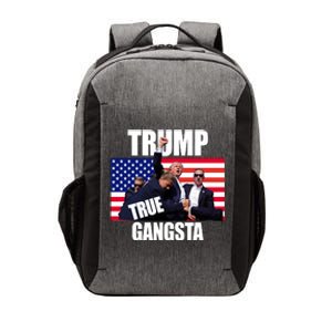 Trump The True Gangster Survived Association Vector Backpack