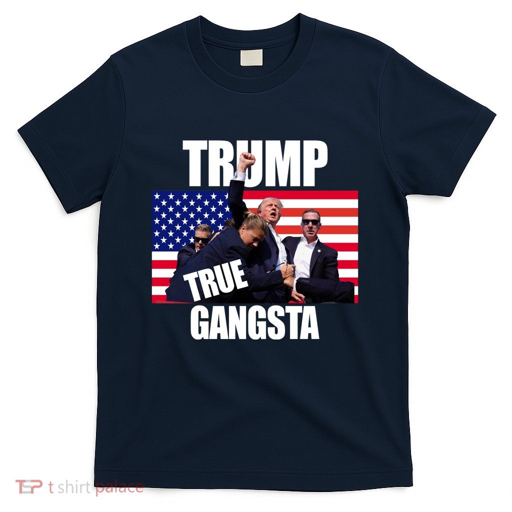 Trump The True Gangster Survived Association T-Shirt