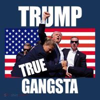 Trump The True Gangster Survived Association T-Shirt