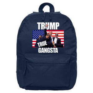 Trump The True Gangster Survived Association 16 in Basic Backpack