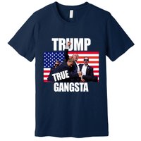 Trump The True Gangster Survived Association Premium T-Shirt