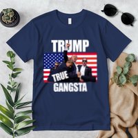 Trump The True Gangster Survived Association Premium T-Shirt