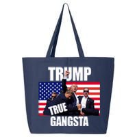 Trump The True Gangster Survived Association 25L Jumbo Tote