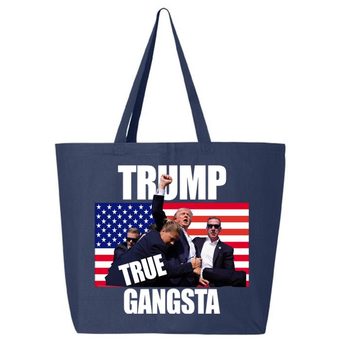 Trump The True Gangster Survived Association 25L Jumbo Tote