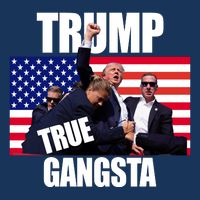 Trump The True Gangster Survived Association Baby Bodysuit