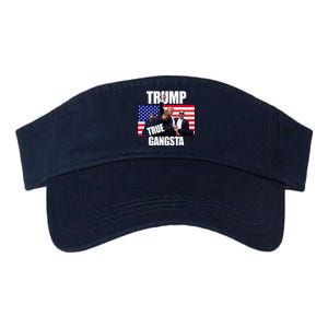 Trump The True Gangster Survived Association Valucap Bio-Washed Visor