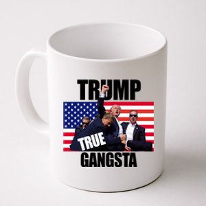 Trump The True Gangster Survived Association Coffee Mug