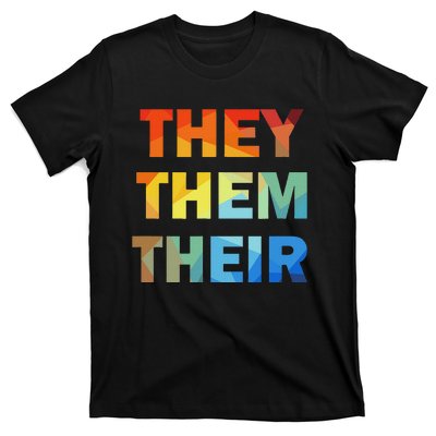 They Them Their Nb Pronoun Pride T-Shirt