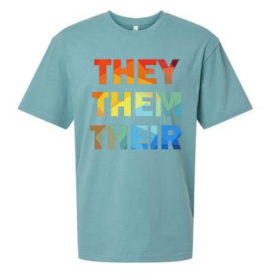 They Them Their Nb Pronoun Pride Sueded Cloud Jersey T-Shirt