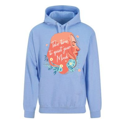 Take Time To Quiet Your Mind Unisex Surf Hoodie