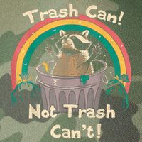 Trash Talker Trash Can Not Trash Can Legacy Tie Dye Trucker Hat