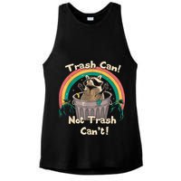 Trash Talker Trash Can Not Trash Can Ladies PosiCharge Tri-Blend Wicking Tank