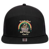 Trash Talker Trash Can Not Trash Can 7 Panel Mesh Trucker Snapback Hat