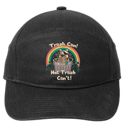 Trash Talker Trash Can Not Trash Can 7-Panel Snapback Hat