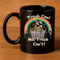 Trash Talker Trash Can Not Trash Can 11oz C Handle Ceramic Mug