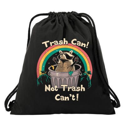 Trash Talker Trash Can Not Trash Can Drawstring Bag