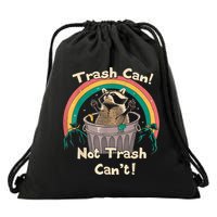 Trash Talker Trash Can Not Trash Can Drawstring Bag