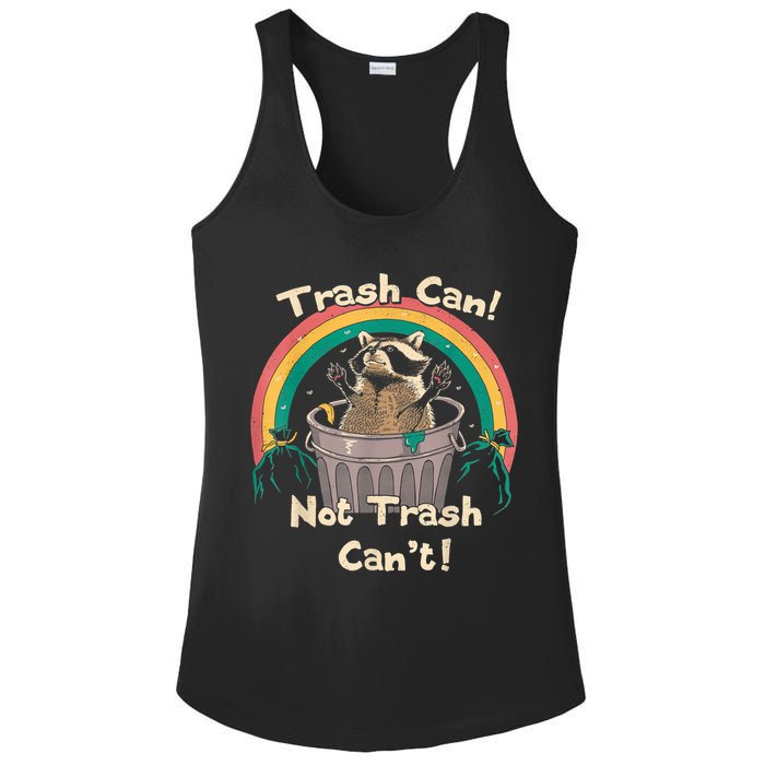Trash Talker Trash Can Not Trash Can Ladies PosiCharge Competitor Racerback Tank