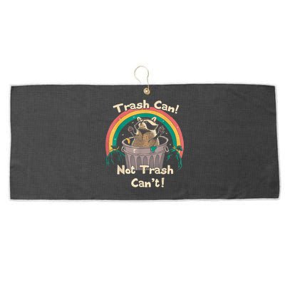Trash Talker Trash Can Not Trash Can Large Microfiber Waffle Golf Towel