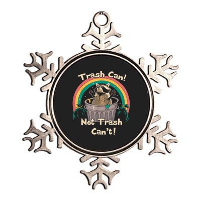 Trash Talker Trash Can Not Trash Can Metallic Star Ornament