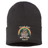 Trash Talker Trash Can Not Trash Can Sustainable Knit Beanie