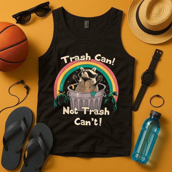 Trash Talker Trash Can Not Trash Can Tank Top