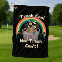 Trash Talker Trash Can Not Trash Can Golf Towel