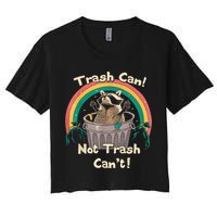 Trash Talker Trash Can Not Trash Can Crop Top