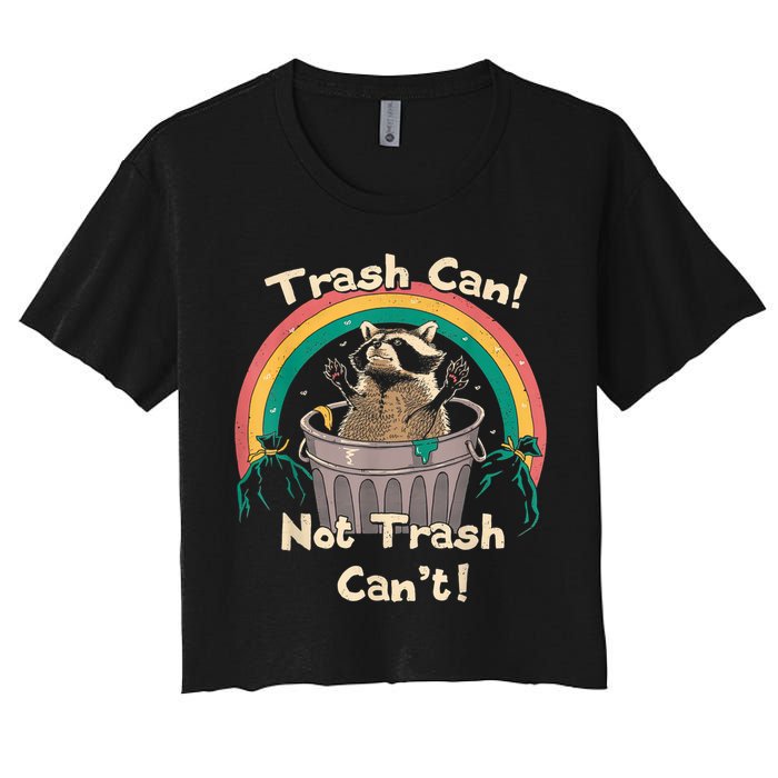 Trash Talker Trash Can Not Trash Can Crop Top