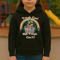 Trash Talker Trash Can Not Trash Can Kids Hoodie