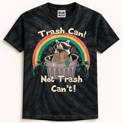 Trash Talker Trash Can Not Trash Can Kids Tie-Dye T-Shirt