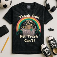 Trash Talker Trash Can Not Trash Can Kids Tie-Dye T-Shirt