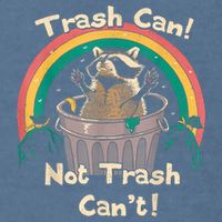 Trash Talker Trash Can Not Trash Can Garment-Dyed Sweatshirt