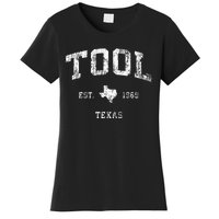 Tool Texas Tx Vintage Athletic Sports Design Women's T-Shirt