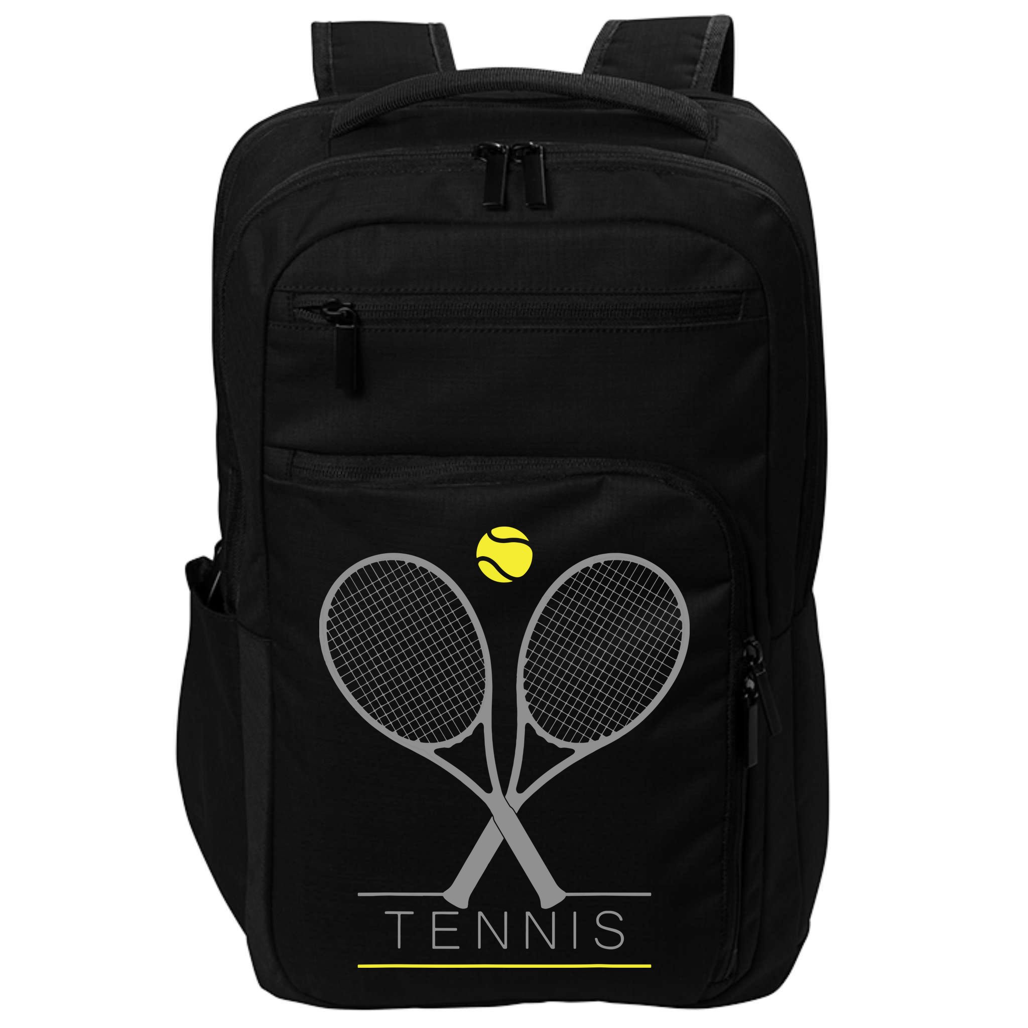 Tennis Trendy Tennis Rackets Ball Impact Tech Backpack