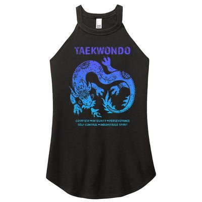 Taekwondo TKD Tae Kwon Do Dragon Art Martial Arts Graphic Women’s Perfect Tri Rocker Tank