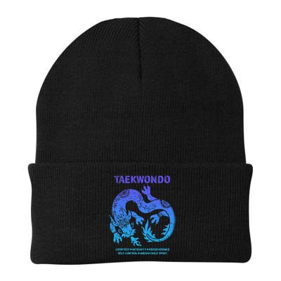 Taekwondo Tkd Tae Kwon Do Dragon Art Martial Arts Graphic Beanie