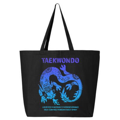 Taekwondo Tkd Tae Kwon Do Dragon Art Martial Arts Graphic 25L Jumbo Tote