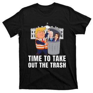 Time To Take Out The Trash Funny Trump T-Shirt