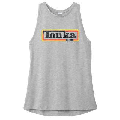 Tonka Tonka Tough Box Ladies PosiCharge Tri-Blend Wicking Tank