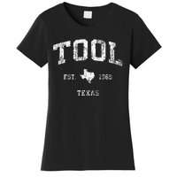 Tool Texas TX Vintage Athletic Sports Design Women's T-Shirt