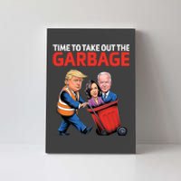 Time To Take Out The Garbage Funny Trump Anti Harris Biden Canvas