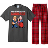 Time To Take Out The Garbage Funny Trump Anti Harris Biden Pajama Set