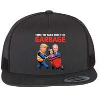 Time To Take Out The Garbage Funny Trump Anti Harris Biden Flatbill Hat