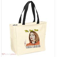 Tic Tac Toe Term Limits Heavyweight Zip Tote Bag