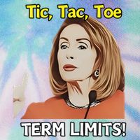 Tic Tac Toe Term Limits Heavyweight Legacy Tie Dye Trucker Hat