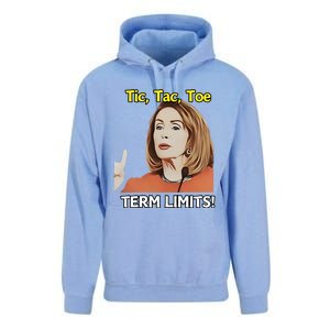 Tic Tac Toe Term Limits Heavyweight Unisex Surf Hoodie